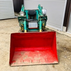 トヨタ SGK4? ジョブサン? ガソリン 動作確認済 現状品 除雪 タイヤショベル ボブキャット ホイールローダー スキッドステアローダー の画像