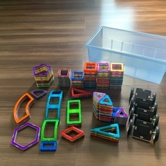 マグフォーマーMAGFORMERS 191ピース（車輪4組付）