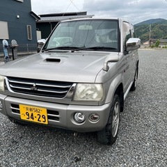 【車検1年】パジェロミニ　4WD ターボ　乗って帰れます。