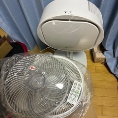 ＼今年の夏も暑くなるよ／リモコン付き扇風機、サーキュレーター扇、空気清浄ユニット付き