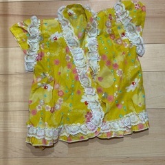 子供　女の子　甚平　夏　祭り　100サイズ　キッズの画像