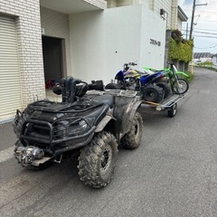 カワサキ ブルートフォース750 キャタピラ ハイド版付 ウィン...