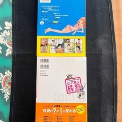 チャートで稼ぐ株入門と女子高生株塾の2冊の画像