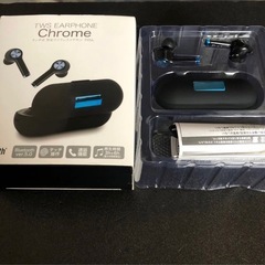 tws earphone Chrome タッチ式 完全ワイヤレス...