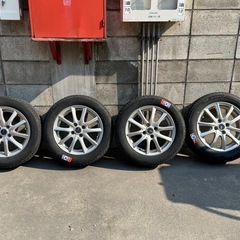 スタッドレスタイヤ　ホンダインサイトに取り付けてました