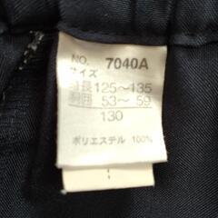 夏用制服ズボン　130cm　2枚セットの画像