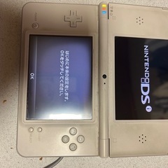 任天堂DS LLとソフト4本セットの画像