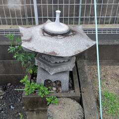 引取限定　六角雪見燈篭 灯籠　値引き交渉します！！の画像