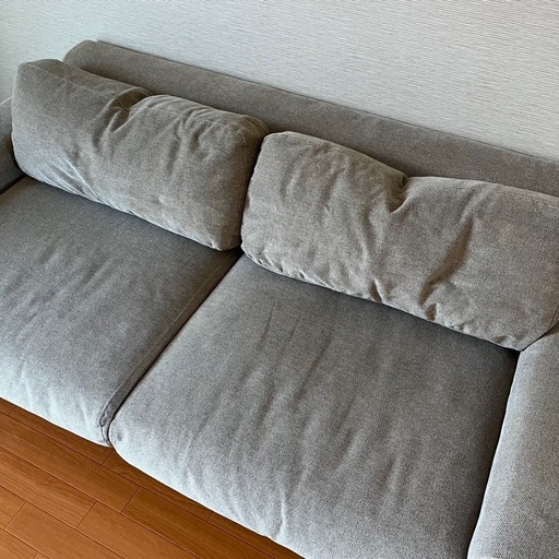 【美品ソファ限定値下げ中】-SIEVE-bulge sofa 2.5seater DBE