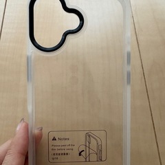 ★新品未使用　iPhone16用　クリアスマホカバー