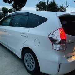 プリウスα 8万キロ車検なしの画像
