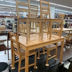 【軽トラ無料貸し出し】【IKEA】【ダイニング5点セット】【トレ...