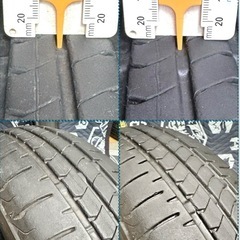 「25」155/65R14 中古タイヤ2本の画像