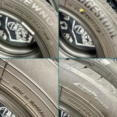 「25」155/65R14 中古タイヤ2本の画像