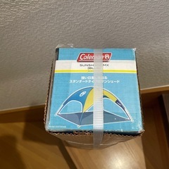 未開封　Coleman コールマン サンシェードMX ブルー　テントの画像