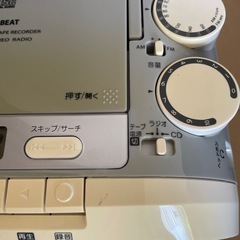 東芝CDラジカセの画像