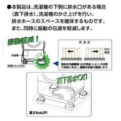 ＳＡＮＥＩ 洗濯機用防振かさ上げ台
