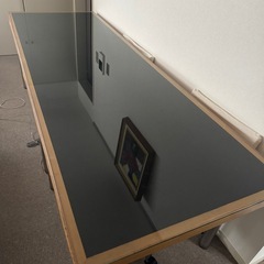 テーブル天板さしあげます。サイズ
240 x80x5cm
