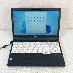 Windows11 第8世代CPU搭載 オールインワン ★ 富士通 LIFEBOOK A579/BX Core i5-8265U(1.6G/4C/8T) メモリ8GB SSD256GB DVD-RWの画像