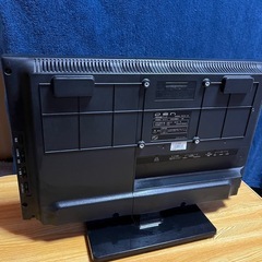 19型小型テレビ　リモコンなし　動作確認済み　の画像