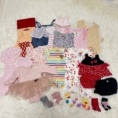 ブランド多数 女の子 夏服 出産準備 70cm 80cm まとめ...