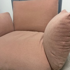 無印良品　1人用ソファ
の画像