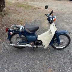 1058.動画あり　ホンダ　スーパーカブ50 原付　バイク　3速　50cc 車体　埼玉の画像