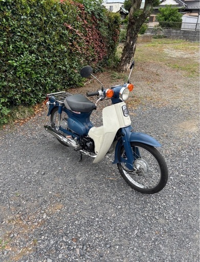 1058.動画ありホンダスーパーカブ50 原付バイク3速50cc 車体埼玉