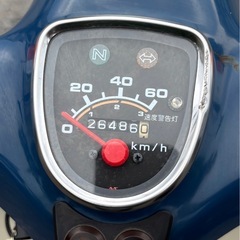 1058.動画あり　ホンダ　スーパーカブ50 原付　バイク　3速　50cc 車体　埼玉の画像