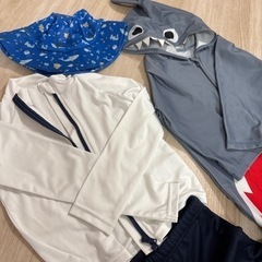 110センチ水着セット(美品)の画像