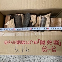 薪5.1kg 東京群馬　BBQキャンプ焚き火