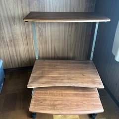 パソコン台ロータイプ