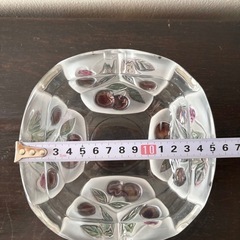 曽我ガラス　さくらんぼの灰皿　小物入れ　昭和レトロ　インテリア　オブジェの画像