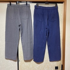 メンズ   ズボン Lサイズ 綿100% 2点まとめ売りの画像