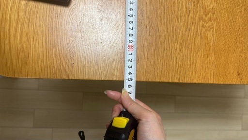 無垢材ダイニングテーブル＆IKEAチェア4脚セット