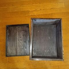 ★木製　収納箱★の画像
