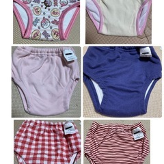 トレーニングパンツ90㎝5枚95㎝1枚の画像