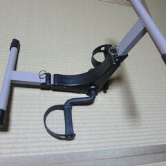 小型 折り畳み式 フィットネスバイク エアロバイク ミニスピンバイク 自転車式 美品の画像