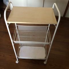 ラック収納の画像