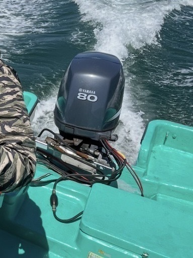 【取引き中】ヤマハ　80馬力　船外機