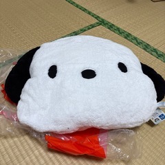 【新品・未使用】ポチャッコ メガジャンボビッグフェイスクッション...
