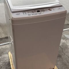 中古品　AQUA　AQW-P7M　ホワイト　２０２２年式　　　M