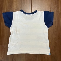 子供服　恐竜柄Tシャツ　80センチの画像