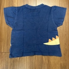子供服　恐竜柄Tシャツ　80センチの画像