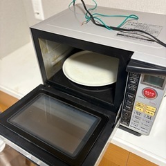 【動作確認済】日立2012年製電子レンジ(オーブントースター機能付)の画像