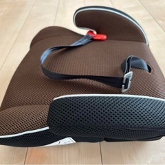 美品 ラッキーブースターブラウン ジュニアシート ブースター