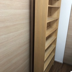 無印良品シェルフ　棚　本箱（組み合わせて使える木製収納）の画像