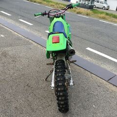 カワサキ KDX200R DX200E コンペ レーサー 混合 実動 吹け上がり良好 林道 エンデューロ レストア レースストックにもの画像