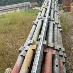 かちこみ足場 ビケ足場 支柱24本セット（長さ約3730mm） 