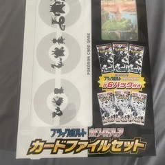 ブラックボルトホワイトフレアカードファイル